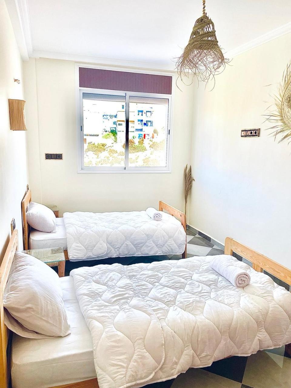 Waveside Hostel Tamraght Bagian luar foto